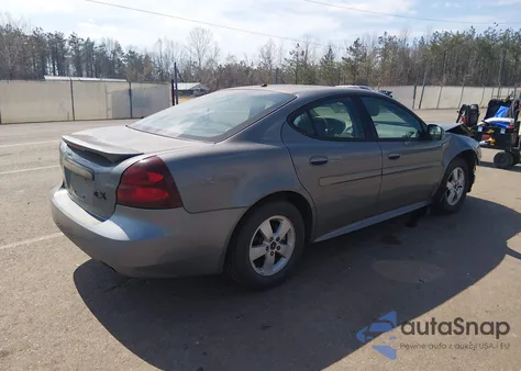 2007 Pontiac Grand Prix из США, поврежденный, VIN 2G2WP552471221844